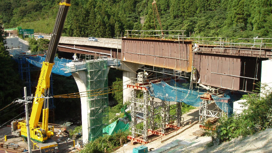 Kochi Expressway Tsubakiyama #2 bridge