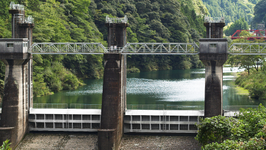 Shikoku Electric Power Co., Inc. Kae Dam gate