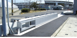 Takamatsu Port floodgate