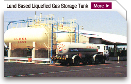 Land Based Liquefied Gas Storage Tank