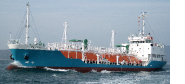1,380 m3 cooled liquefied ammonia gas carrier