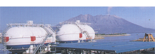 450t/750t LPG storage tanks